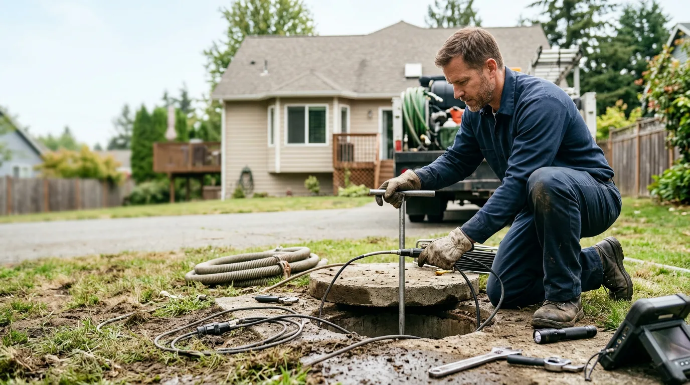 Septic Tank Pumping in Chinook, WA